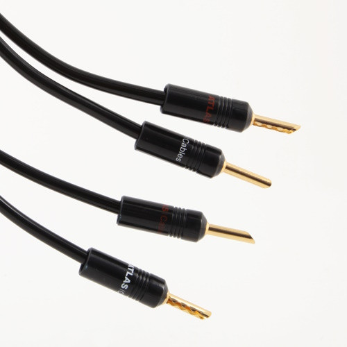 Atlas Hyper 3.5 Speaker Cable Z-plug black - 2.00m Grade C